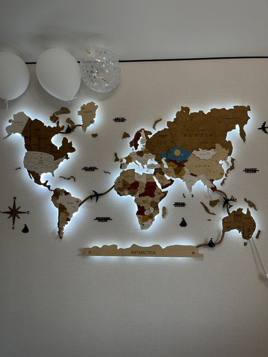 Трендовая карта мира