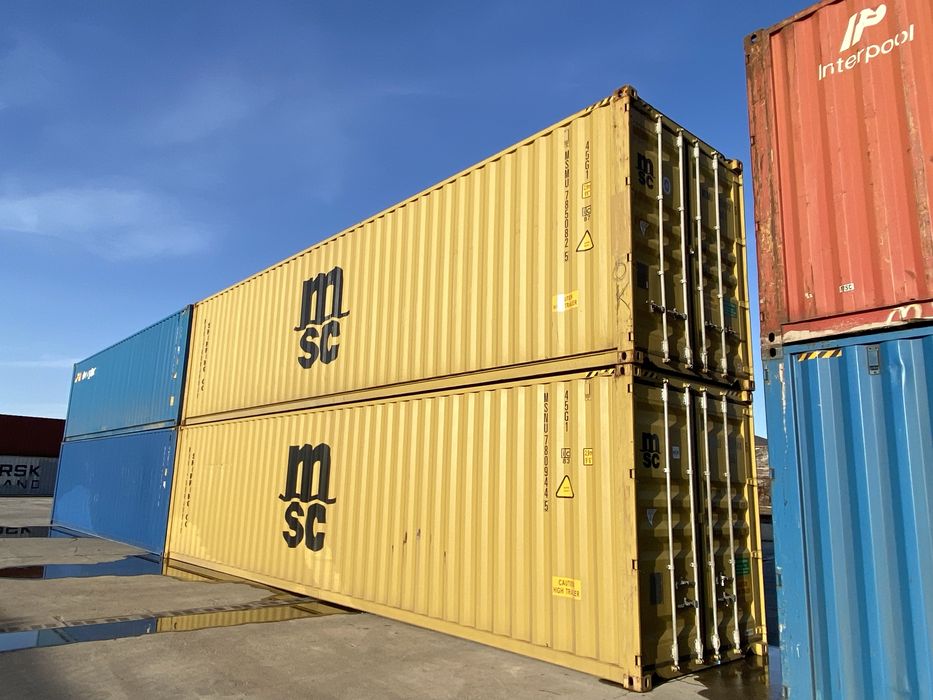 Контейнера 40 футовые МОРСКИЕ 2,9 HQ Уже Бесплатной Погрузкой КОКШЕТАУ
