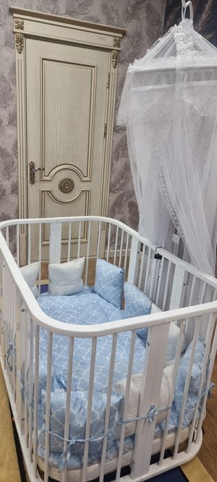 Детский кровать (можно трансформировать)