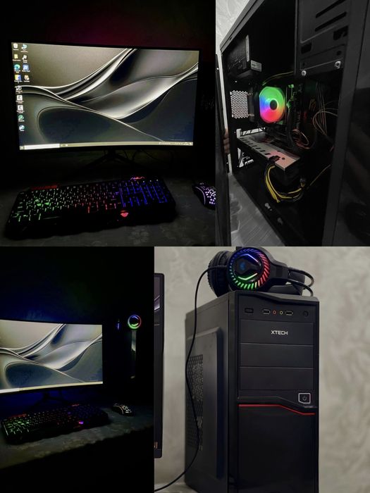 Игровой компьютер Rx 570 4Gb