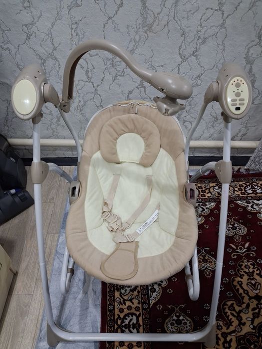 Детское кресло качалка электрическая автоматическая качалка