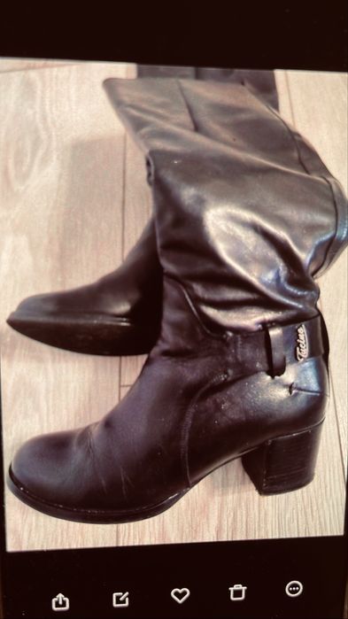 Сапоги женские бу