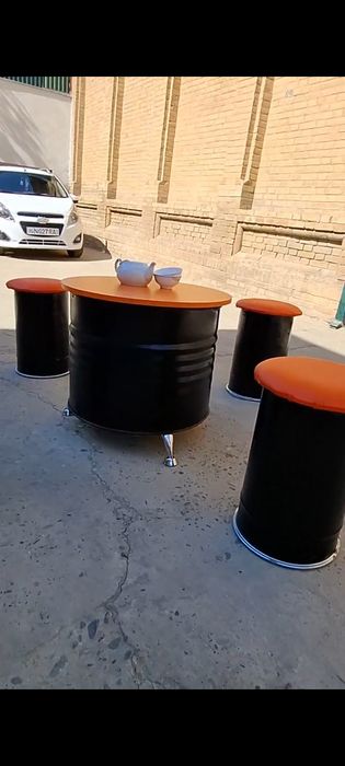 Bochkadan qulay va chiroyli MEBEL. SIZ ISTAGAN rangda yasab beramiz.