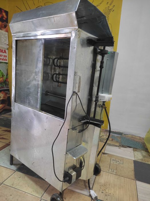Срочно продам донер аппарат, куры гриль,  электрический