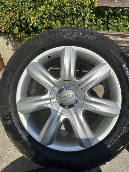Джанти за Q7 + гуми michelin 265/55r19