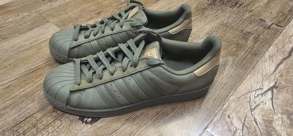 Adidași Adidas Originals Superstar Verde Oliv / Khaki