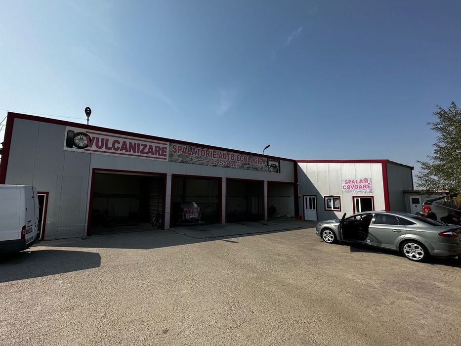 Vand teren +spalatorie auto si vulcanizare