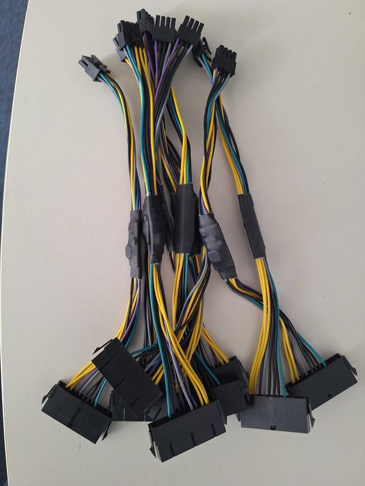 Adaptor alimentare placa baza, ATX 24 pin la 8 pin, cablu 30cm