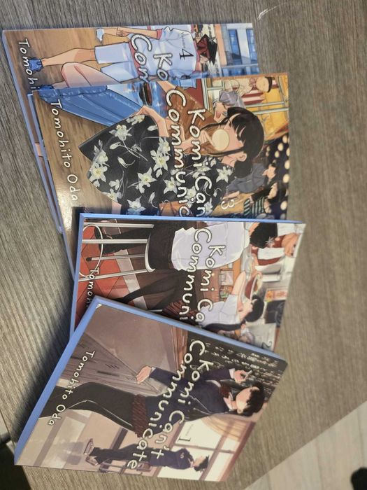 Colectie MANGA 4 carti (1-4) "Komi Can't Communicate"
