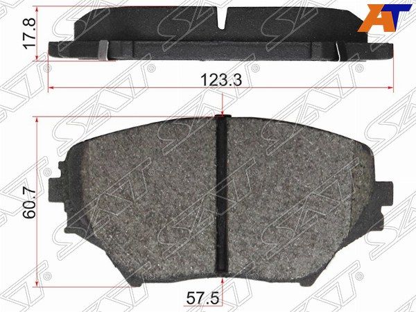 Колодки тормозные Toyota Rav 4