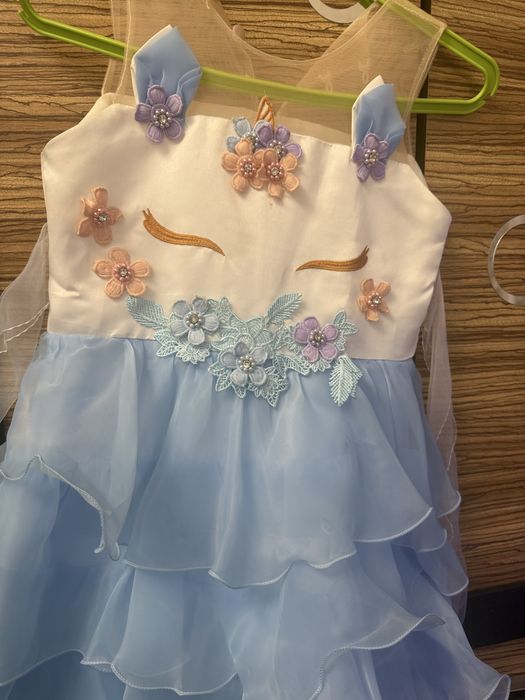 Платье на 7-9 лет пони