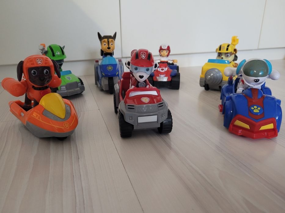Set mașinuțe Paw Patrol