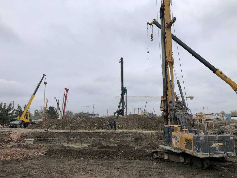 DSM, Бурение Свай, Услуги Бурения