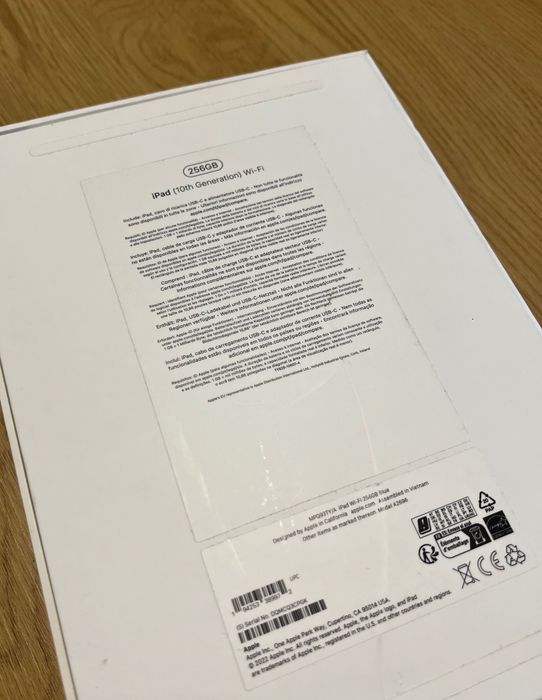 IPad (10th Generation) Wi-Fi 256GB Blue