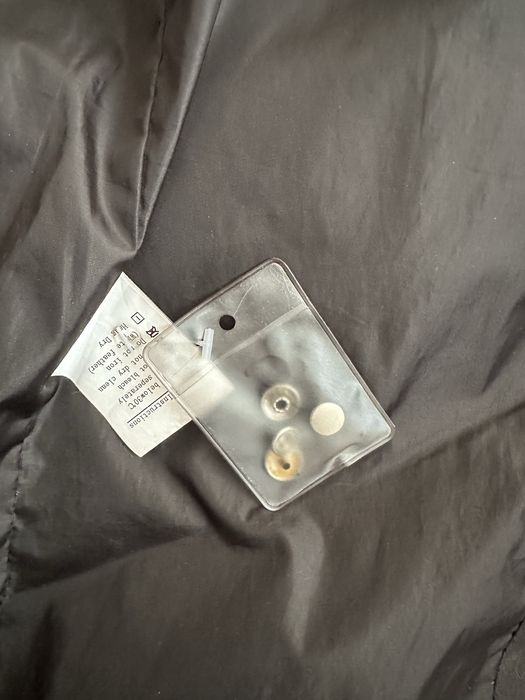 Пуховик зимний черный