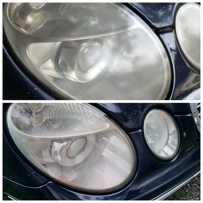 Химическая полировка фар любой сложности