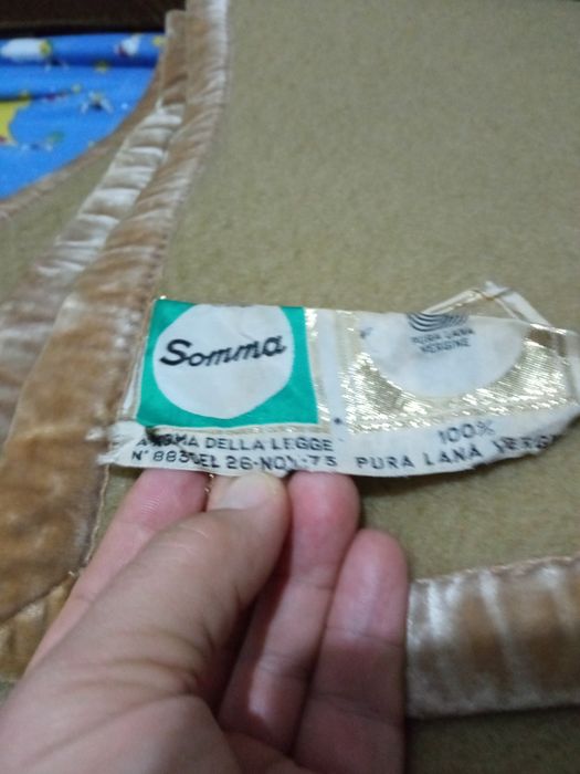 Pătură din lână Somma wool blanket vintage
