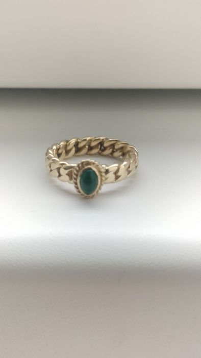 Inel aur 18k turmalină