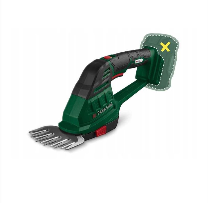 Foarfeca/ trimmer gazon/gard viu pe acumulator PARKSIDE