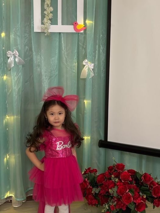 Прокат платья Барби, розовое платье прокат