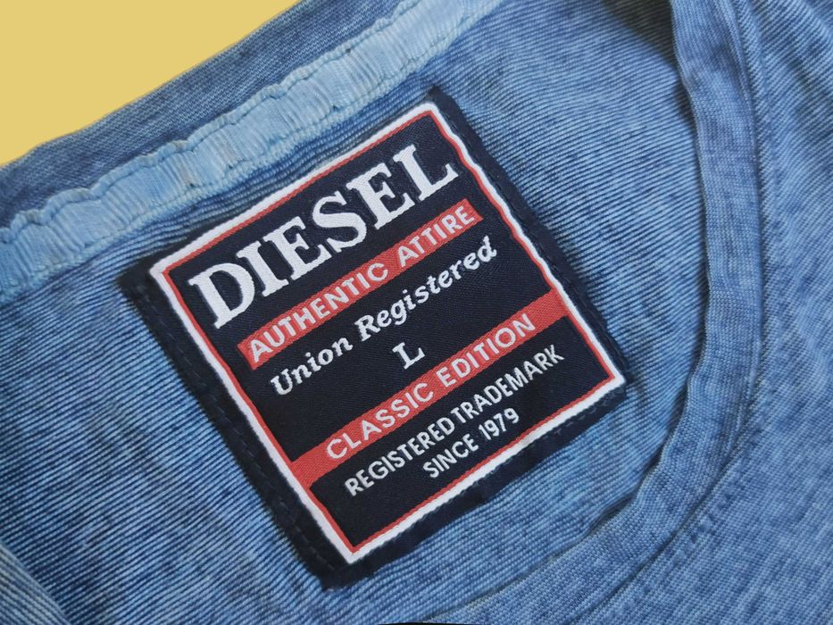 Tricou Diesel - Manhattan Blue