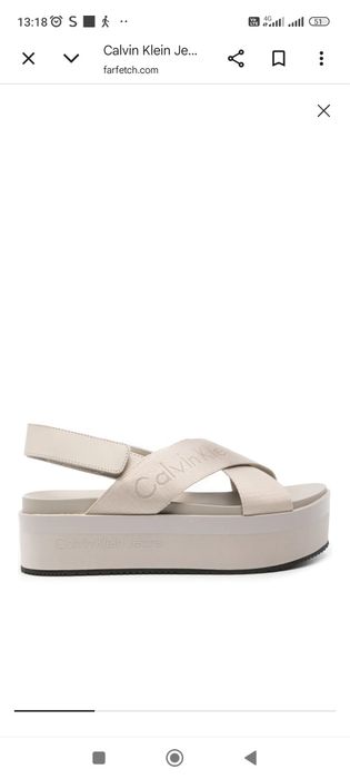 Дамски сандали Calvin Klein , 36 номер