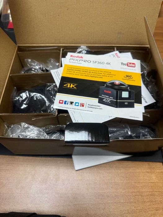 Экшн камера Kodak pixpro sp360 4k