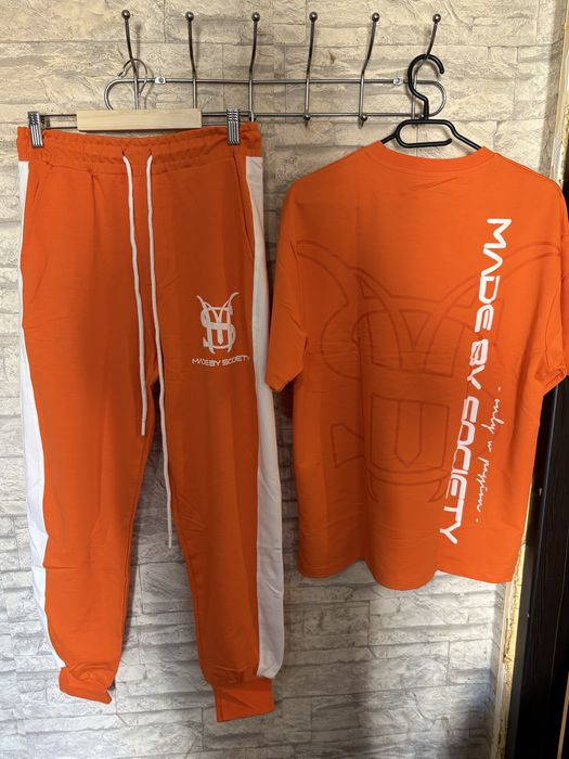 Compleu barbati bumbac premium  tricou si pantaloni