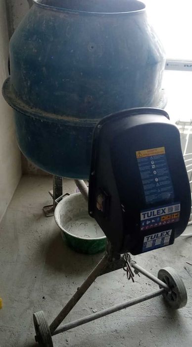 бетономешалка + компрессор