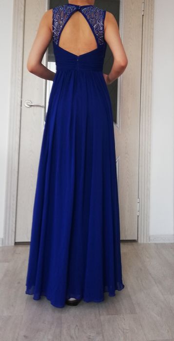 Платье синее,вечернее