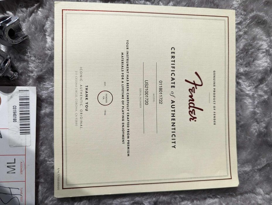 Fender Ultra Stratocaster-USA