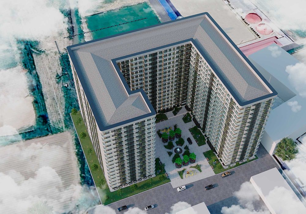 Без % рассрочка на 24 месяца цена за 1м2 - 790$