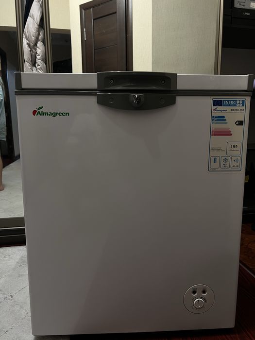 Морозильник белый