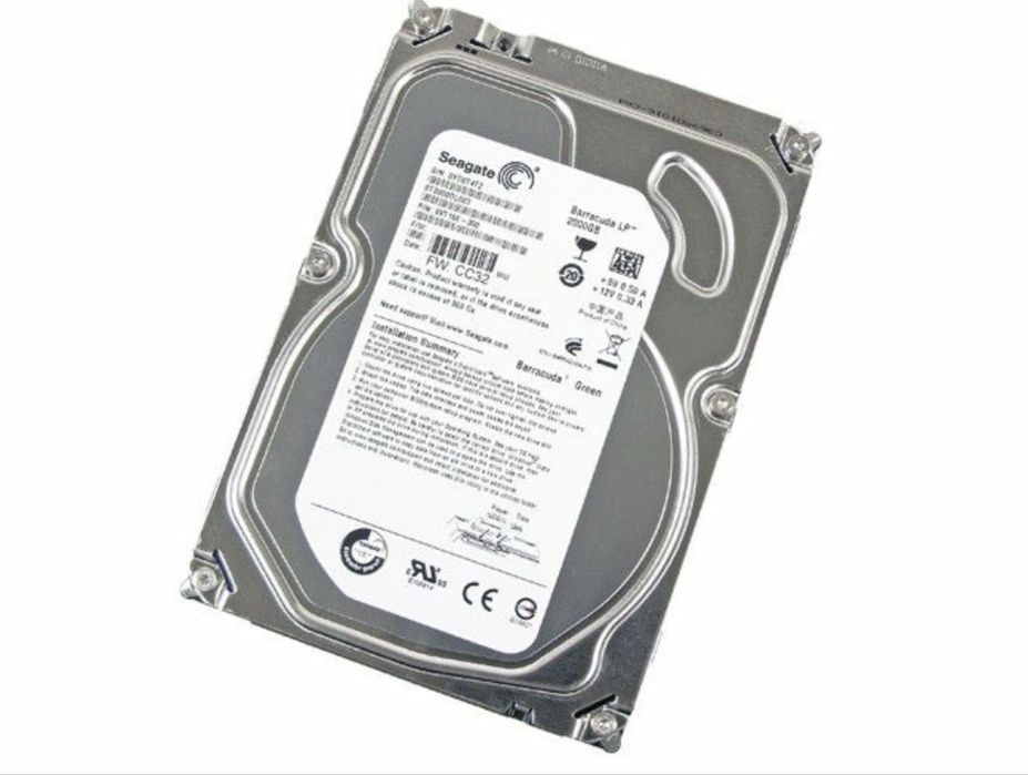 жёсткий диск на 2000гб Seagate Barracuda® Green