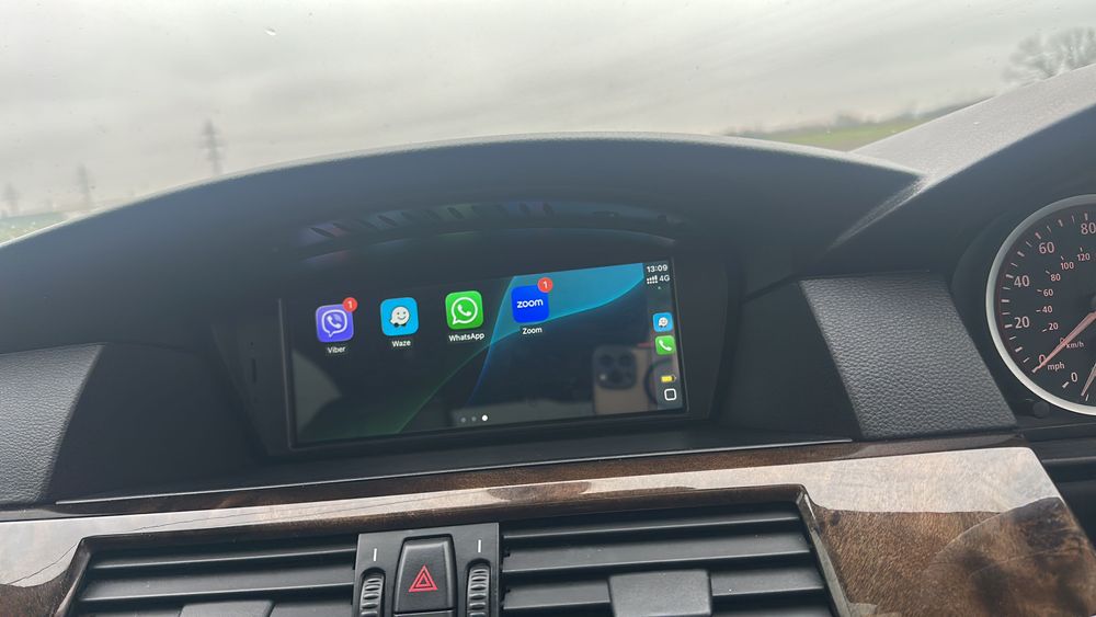 Navigatie BMW e60 Android+Carplay
