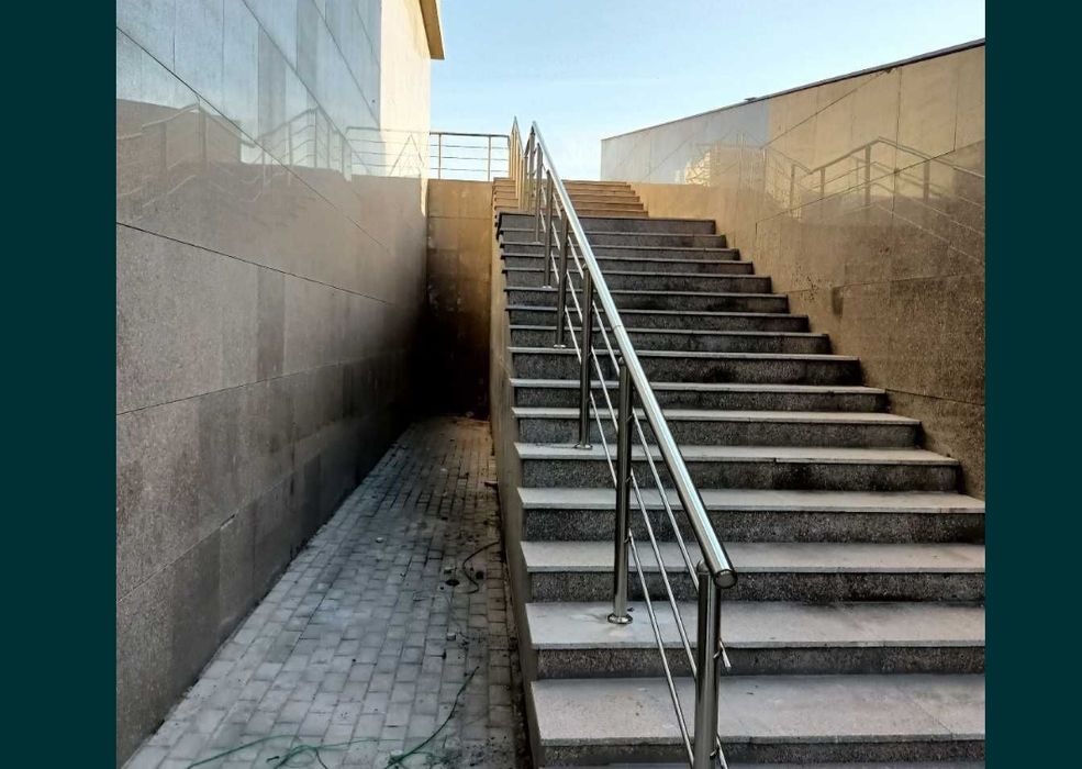 Перила из нержавеющйи сталь