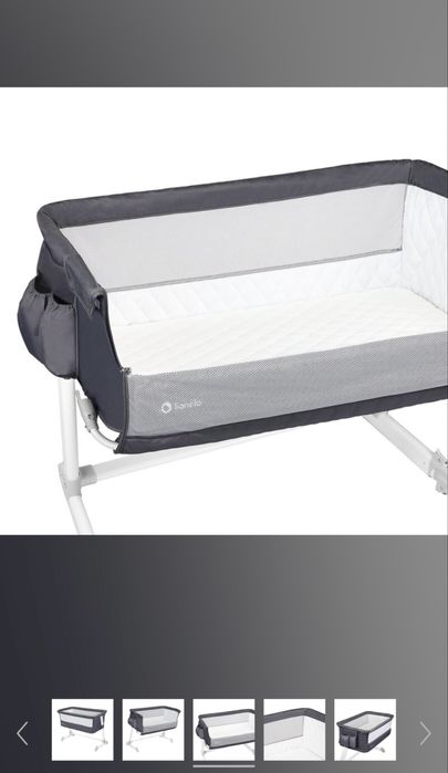 Co-sleper/Patut pentru copii Lionelo reglabil