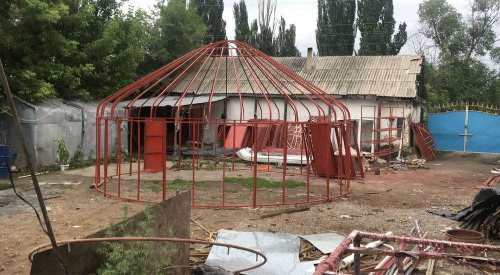 Под заказ Казак уй этноюрта  Юрта Хорошие качество Уютный дом