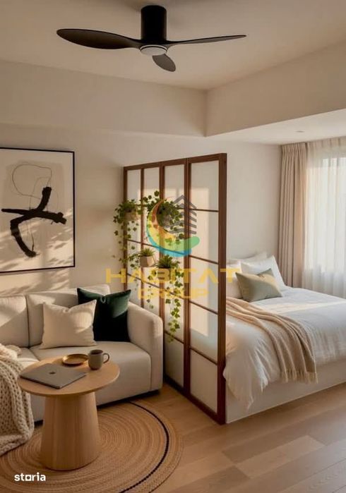 Apartament tip studio / 2 camere / 50.3 mp / Popesti