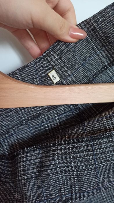 Юбка-карандаш в клетку