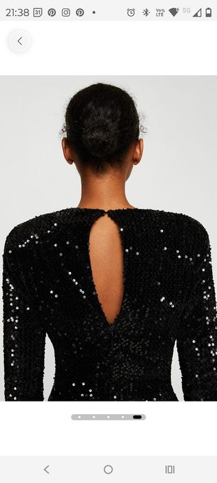 Rochie Mango cu paiete