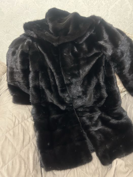 Норковая шуба б/у