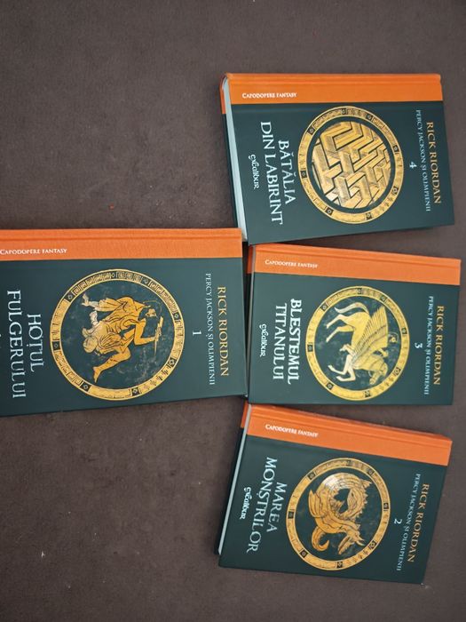 Colecție cărți Percy Jackson