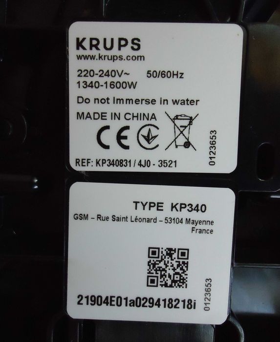 Кафемашина с гаранция 1 година Automat NESCAFÉ® Krups Dolce Gusto Genio S Plus.Black Крупс за капсули система Долче густо