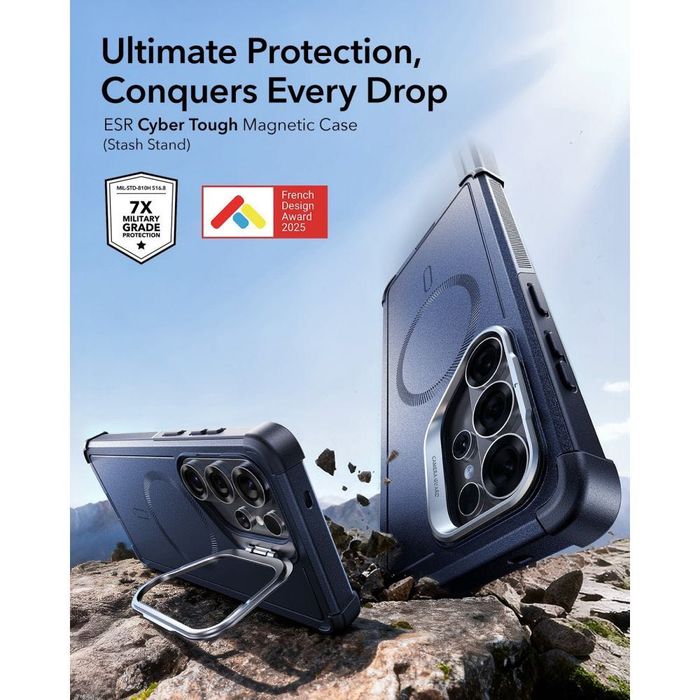 ESR Cyber Tough Kickstand MagSafe Калъф за Samsung Galaxy S26 Ultra