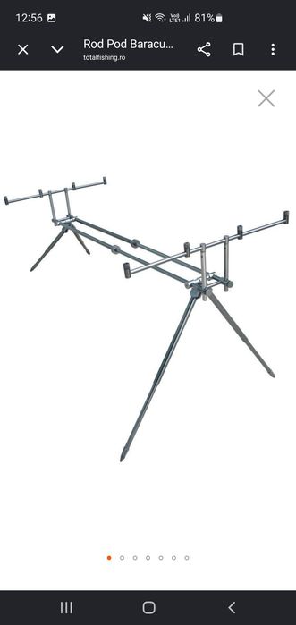 Rotpod  aluminiu 4 posturi Baracuda