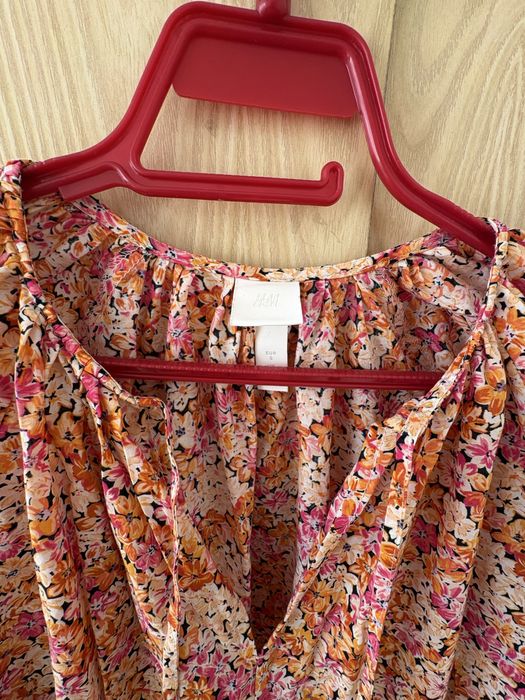 Дамска миди флорална рокля H&M нова