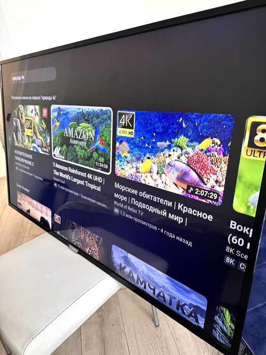 Телевизор 4К Philips smart tv 140cm