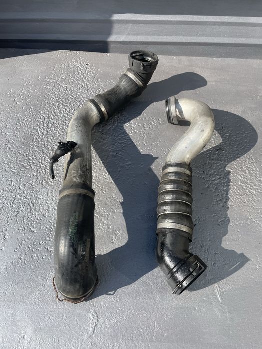 Маркуч интеркулер БМВ Е60/ е61 (markuch kuler bmw e60, 530d)