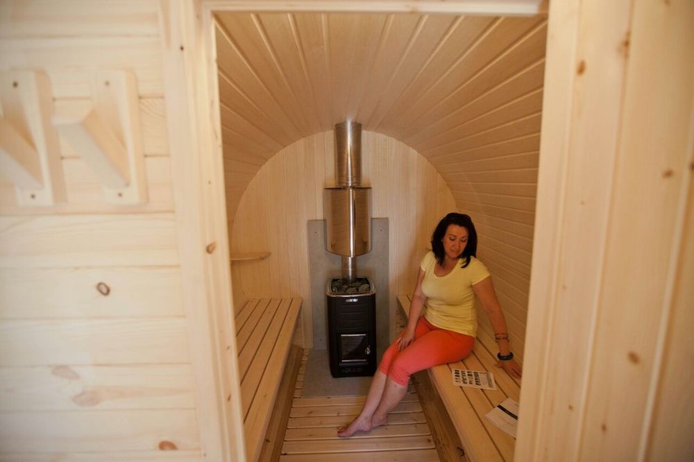 Баня бочка под ключ